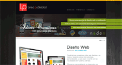 Desktop Screenshot of lineapublicidad.com